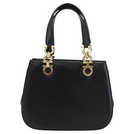 Salvatore Ferragamo Gancini Leather
