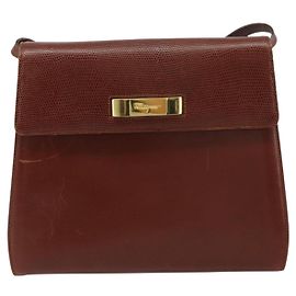 Salvatore Ferragamo Gancini Leather