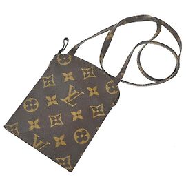 Pochette Secret Monogram in tela Louis Vuitton