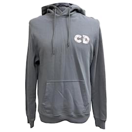 Dior X Daniel Arsham Hoodie aus grauer Baumwolle