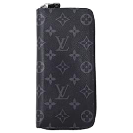 Louis Vuitton Monogram Eclipse Men's Zippy Wallet