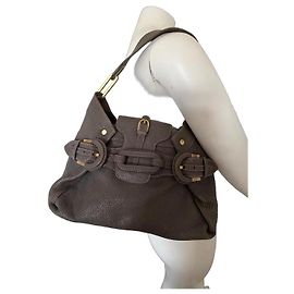 Borsa Hobo Jimmy Choo in pelle grigia