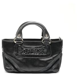 Celine Mini Micro Boogie Satin-Handtasche - Céline