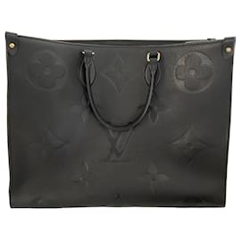 Borsa tote Louis Vuitton in pelle nera