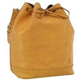 LOUIS VUITTON Epi Noe Schultertasche Tassili Gelb M44009 LV Auth BA11095