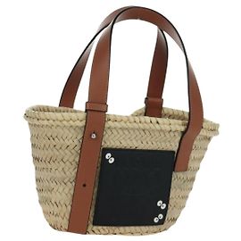 LOEWE - Borsa Pitch Black Raffia Auth 166974SM Il Mio Vicino Totoro di Studio Ghibli