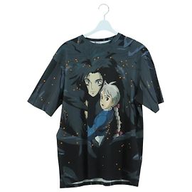 LOEWE ~ Studio Ghibli Castello Errante T-shirt Howl e Sophie Auth 166941SM