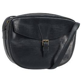 LOUIS VUITTON Sac à épaule Epi Jeune Fille MM Noir M52152 LV Auth 173105
