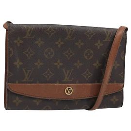 LOUIS VUITTON Borsa a Spalla Monogram Bordeaux 24 M51798 LV Auth 172829
