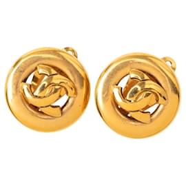 Chanel Coco Mark Clip Ohrringe
