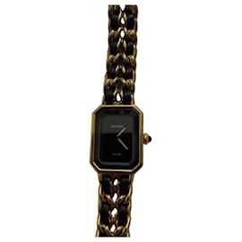 Reloj Chanel Première tamaño M dorado metal