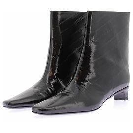Autre Marque Stiefel "Iman" niedrige schwarze
