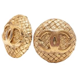 Orecchini a clip vintage Coco Mark di Chanel