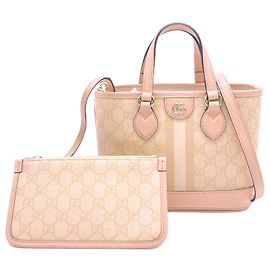GUCCI GG Supreme Ophidia Pequena Tote