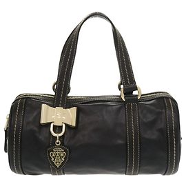 Gucci Duchessa Ribbon Leather Handbag