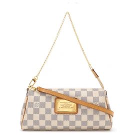 Borsa a Spalla 2 in 1 Louis Vuitton Eva Damier Azur