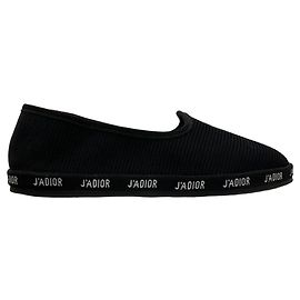 Ballerine Christian Dior in tessuto nero