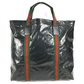 Borsa tote Sherry Line con logo GG in cristallo Gucci