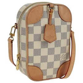 LOUIS VUITTON Neocapie Schultertasche Damier Azur N60360 LV Auth 173117M