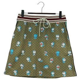 Gucci DORAEMON MICRO GG DORAEMON ROCK AUS BAUMWOLLE BRAUN ECHT 166962SM