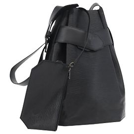 LOUIS VUITTON Borsa a Spalla Epi GM Nera M80155 LV Auth ep13409