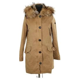 Blonde No.8 Chaqueta de plumas de algodón beige M