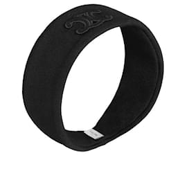 Tiara de lã preta - Céline