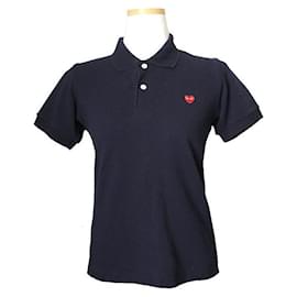 Marine Piqué Hemd Comme des Garçons - Comme Des Garcons
