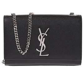Bolso de hombro de cuero Small Kate de Saint Laurent