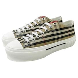 Vintage Karo Baumwoll-Sneaker - Burberry
