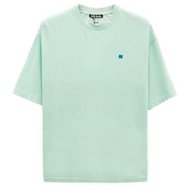 Kurzarm-T-Shirt mit Face-Logo - Acne