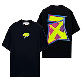 Off White Oversized T-Shirt Thunder