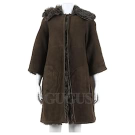 Abrigo de shearling reversible mostaza - Dior