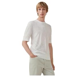 Herren T-Shirt Chevaux in Symmetrie - Hermès
