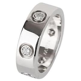 Liebesring Weißgold Diamant Größe - Cartier