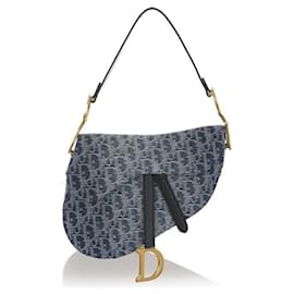 Borsa a Spalla Jacquard Obliquo Saddle - Dior