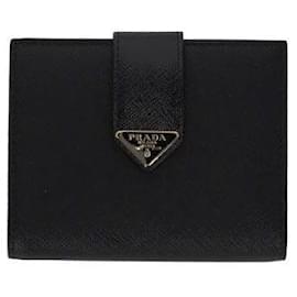 Kartenhalter aus Saffiano-Leder - Prada