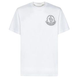 Moncler T-shirt in cotone con logo