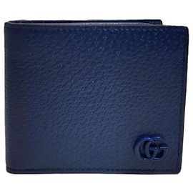 Gucci GG Marmont Blue Wallet