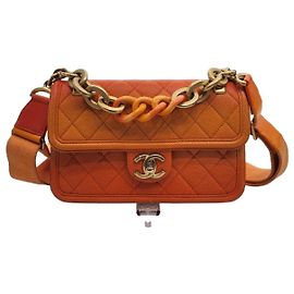 Chanel Kleine Tote Crossbody-Tasche im Caviar Sunset Gradient