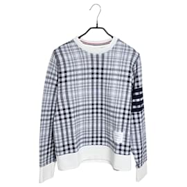 Karo-Sweatshirt - Thom Browne