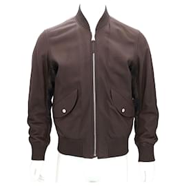 Louis Vuitton Giacca in pelle e nylon reversibile