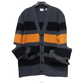 Gestreifter Strickcardigan - Burberry