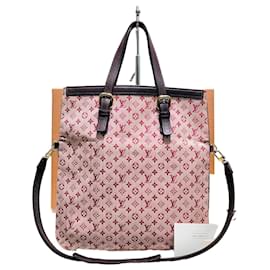 Louis Vuitton Borsa Tote o a Spalla Mini Lin Françoise Monogramma Ciliegia