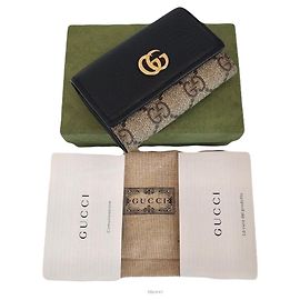Gucci Portachiavi in pelle GG Marmont