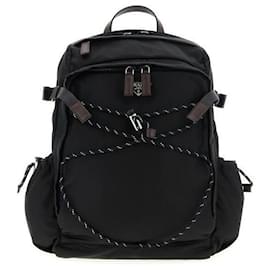 Zaino in nylon e pelle Speedlock OOO - Prada