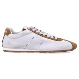 Miu Miu Napa-Leder Wildleder Sneakers