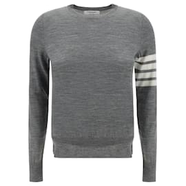 Lässiger Strickpullover aus Wolle - Thom Browne