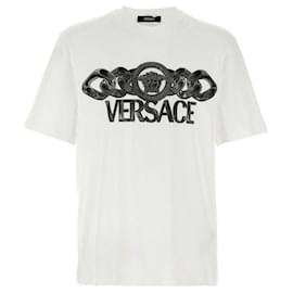 Medusa On Chain T-Shirt - Versace