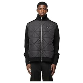 ReNylon Wool Padded Jacket - Prada